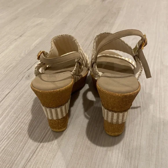 Womens wedge sandals size 7 - Picture 3 of 4